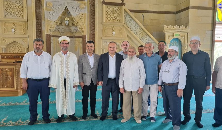 Vali Fidan, Nar Beldesinde Başkan Özçelik ile görüştü