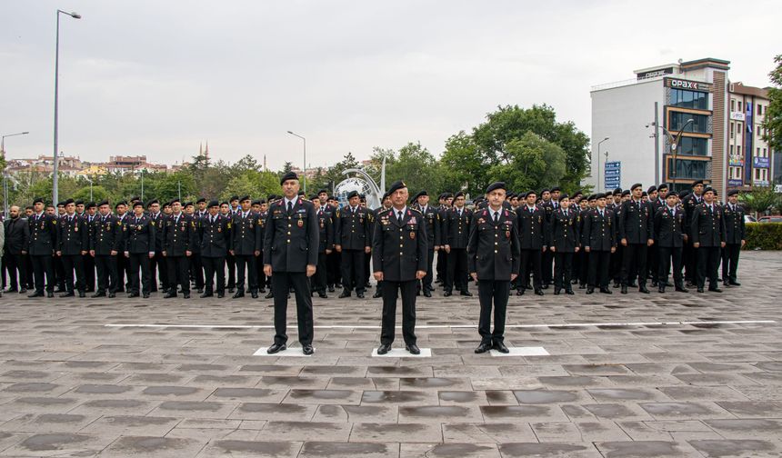 Nevşehir'de Jandarma'nın 186'ncı kuruluş yıl dönümü kutlandı