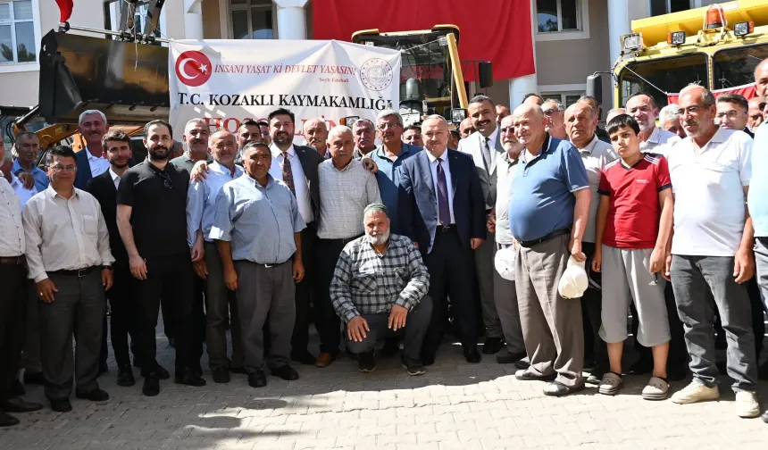 İl Özel İdaresi Kozaklı İlçe Şantiyesi Açıldı