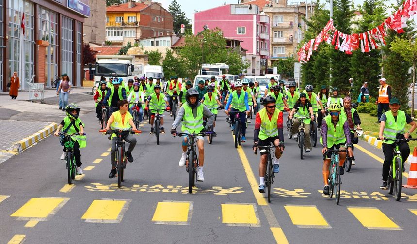 Nevşehir’de Pedallar Sağlık İçin Döndü!
