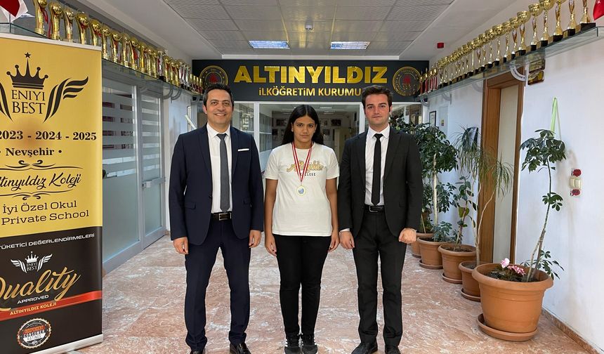 Altınyıldız öğrencisinden Judo'da büyük başarı