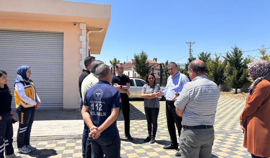 İl Sağlık Müdürü Tartar’dan Kapsamlı Saha Ziyareti