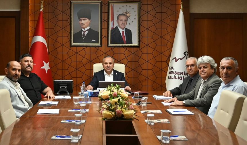 Nevşehir’de KAP-HİB Encümen Toplantısı Gerçekleştirildi