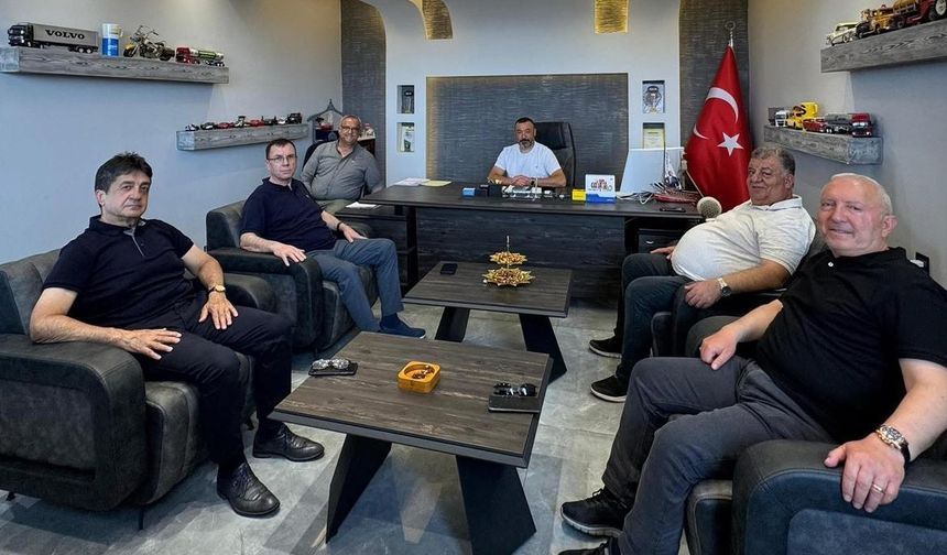 Babaoğlu'dan İş İnsanı Halil Karaşahin'e ziyaret