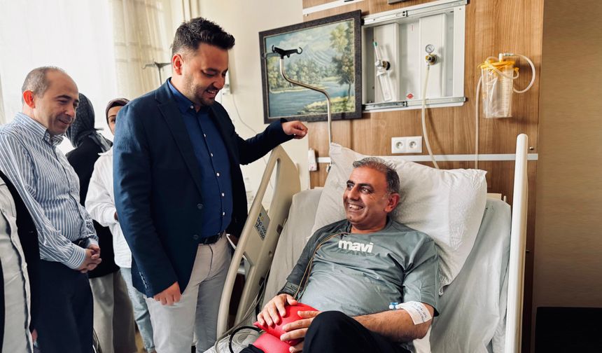 Nevşehir AK Parti'den hastalara ziyaret