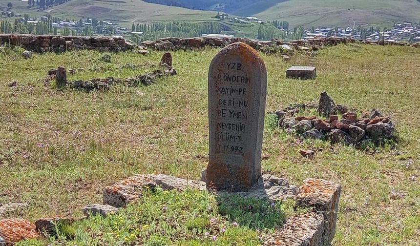 Kars Sarıkamış'ta bir Nevşehirli mezarı!