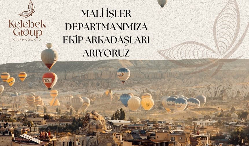Mali İşler Departmanına Ekip Arkadaşları Arıyoruz!