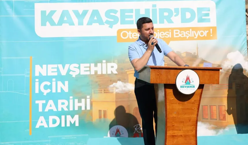 Nevşehir Belediyesi’nden Tarihi Adım; Kayaşehir Oteli