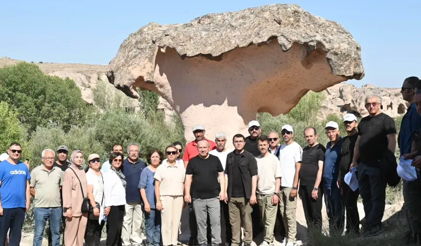 Kapadokya'nın şemsiyesi 'Açıksaray' Vadisi Turizm Rotasına Ekleniyor