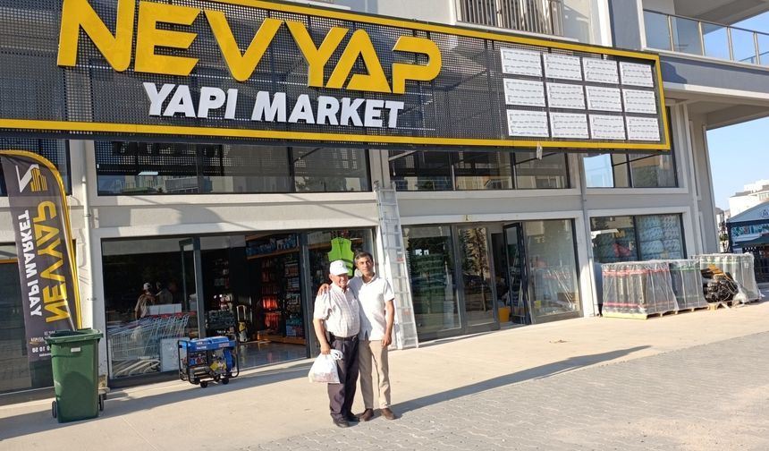 NEVYAP Yapı Market Açılışa Hazırlanıyor: Tüm Nevşehir Davetli!