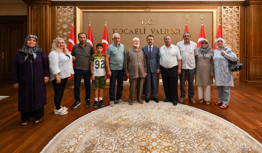 Nevşehir GÖRBİR Derneği’nden Kocaeli Valisi Aktaş’a Ziyaret