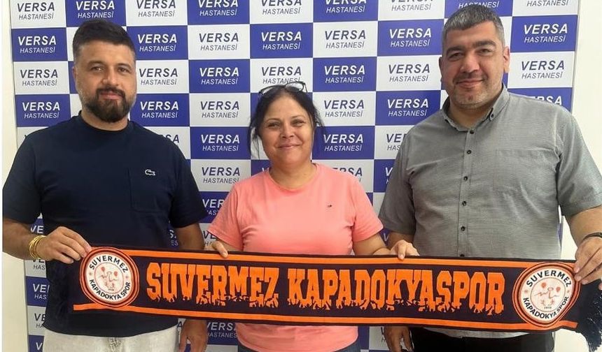 Versa Hastanesi Suvermez Kapadokyaspor'a Sağlık Sponsoru Oldu