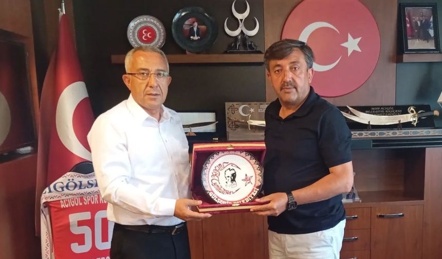 Gülşehir Belediye Başkanı Erkan Çiftçi’den Acıgöl’e Ziyaret