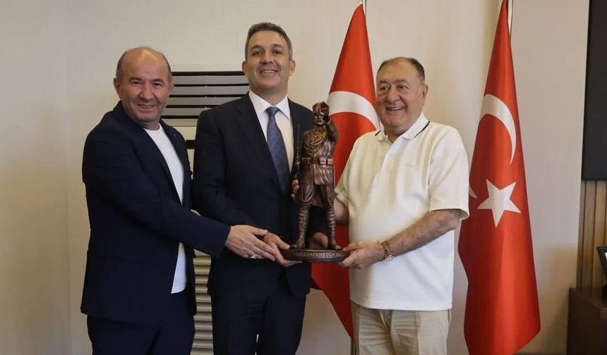 Kapadokya Alan Başkanı Aslanbay’dan Parmaksız’a Ziyaret