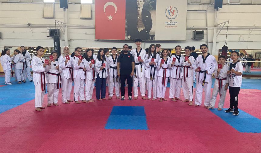Nevşehirli Sporculardan Siyah Kuşak Sınavında Büyük Başarı