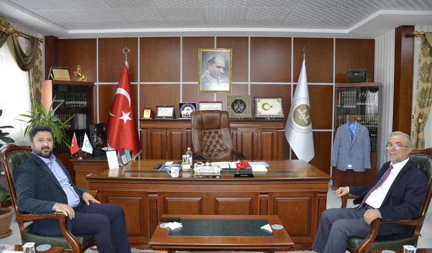 Milletvekili Çalışkan’dan İl Müftüsü Güzel’e Ziyaret