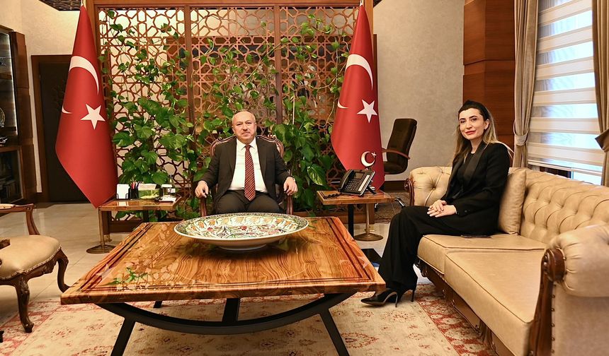Nevşehir Valisi Fidan, Başkan Ersin’i Ağırladı
