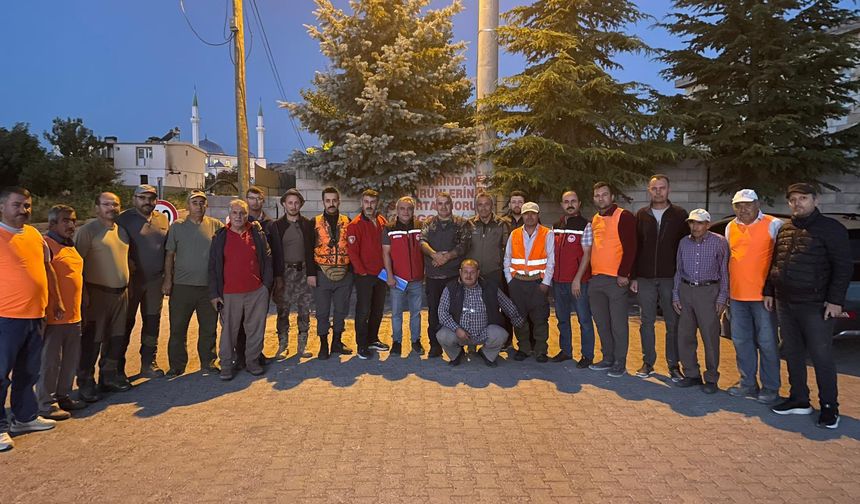 Nevşehir Kavak’ta Yaban Domuzlarına Karşı Sürek Avı!