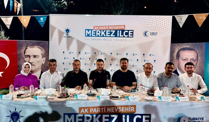 AK Parti Nevşehir Danışma Toplantısı Nar’da Yapıldı