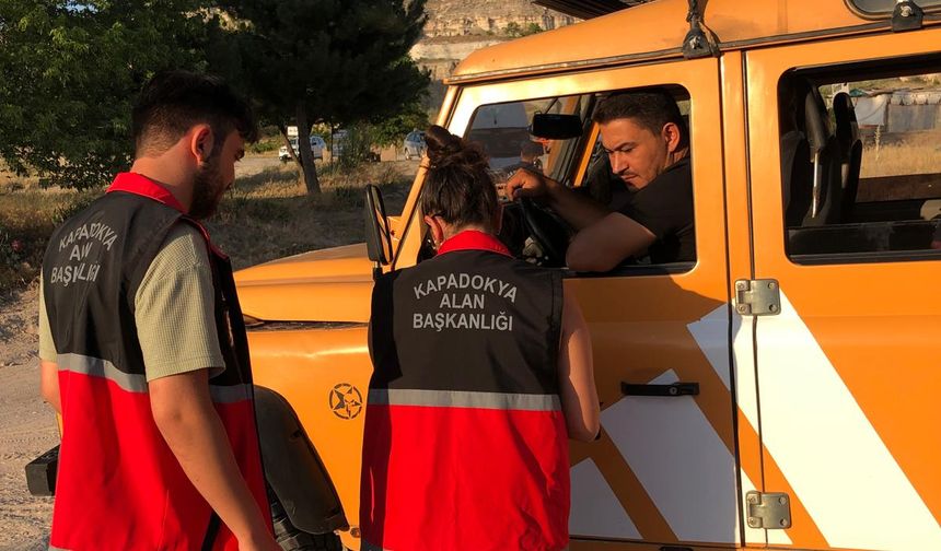 Kapadokya’da ATV ve CİP Turlarına Sıkı Takip