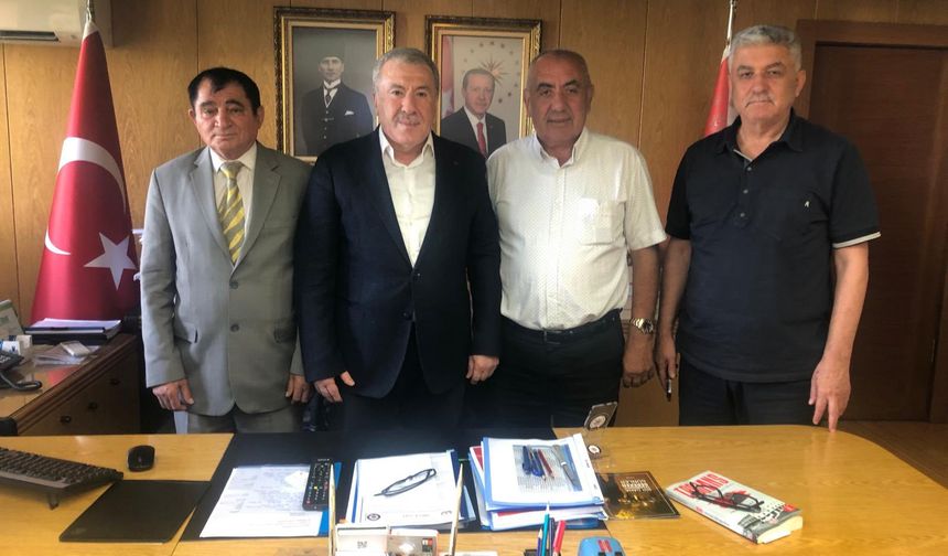 Nevşehirli Heyetten EGM Yardımcısı Mustafa Çalışkan’a Ziyaret