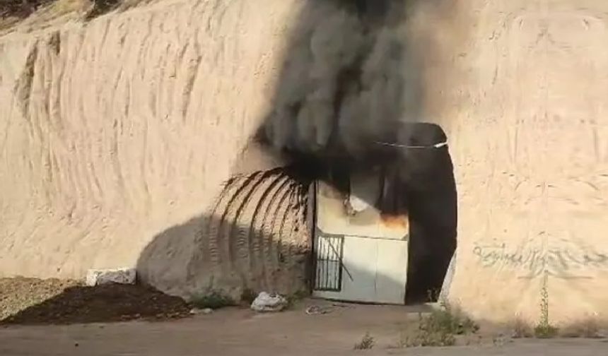 Nevşehir Kavak’ta Soğuk Hava Deposunda Yangın!