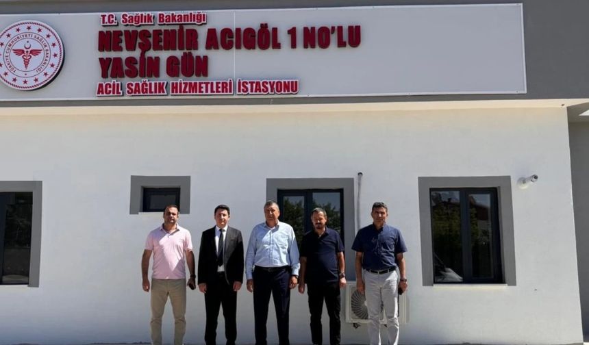 Nevşehir İl Sağlık Müdürü Tartar’dan Acıgöl’e Ziyaret