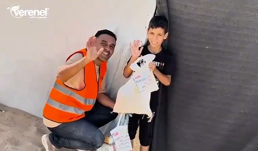 Nevşehir'den Gazze’de Yetimler İçin Yardımlar Devam Ediyor