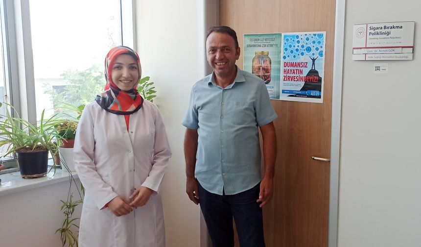 Nevşehir'de 30 Yıllık Sigara Bağımlılığına 5 Günde Son Verdi!