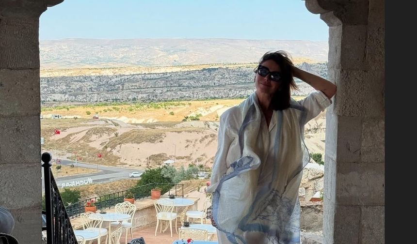 Ünlü Oyuncu Giovanna Antonelli Kapadokya’ya Hayran Kaldı!