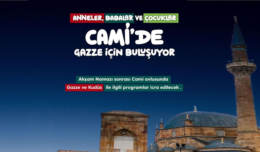 Nevşehir’de Anneler, Babalar ve Çocuklar Gazze İçin Buluşuyor!