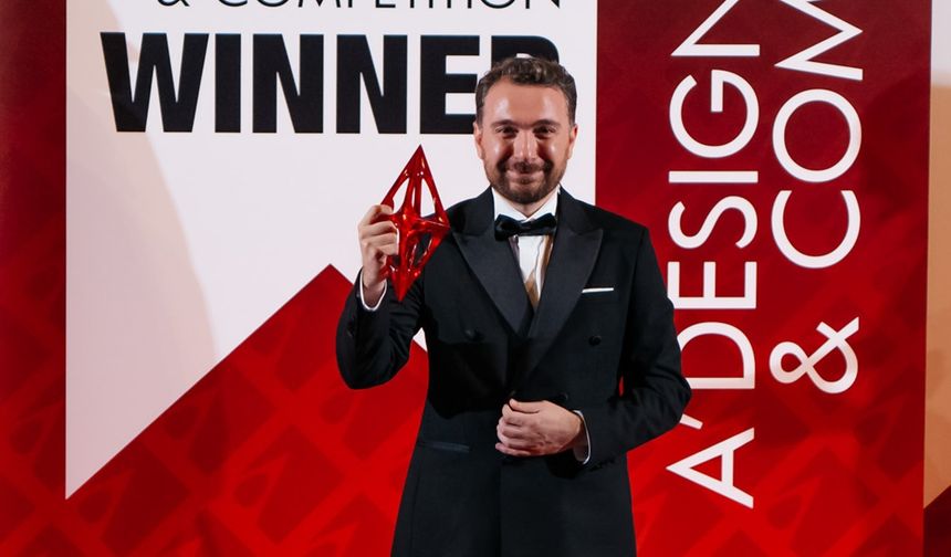 NEVÜ Öğretim Üyesi Varol, İtalya’da Tasarım Ödülünü Aldı