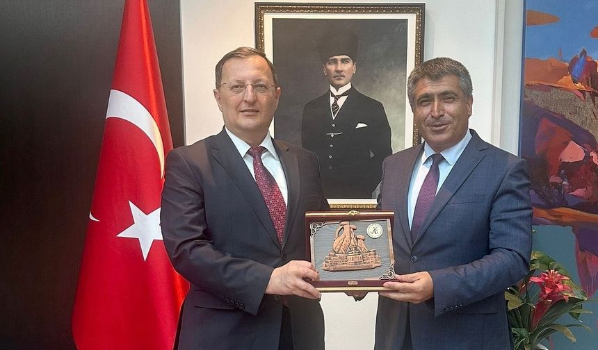 NEVÜ Rektörü Aktekin’den Berlin Büyükelçisi Turan’a Ziyaret
