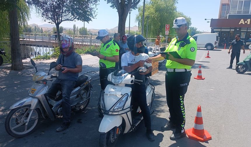 Avanos’ta Gürültü ve Modifiye Araçlara Geçit Yok