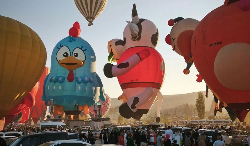 Kapadokya Balonları İle Yine Dünya Gündeminde