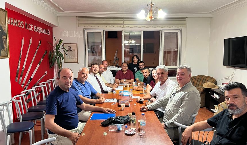 CHP Avanos İlçe Başkanlığı İçin 4 Aday Yarışacak
