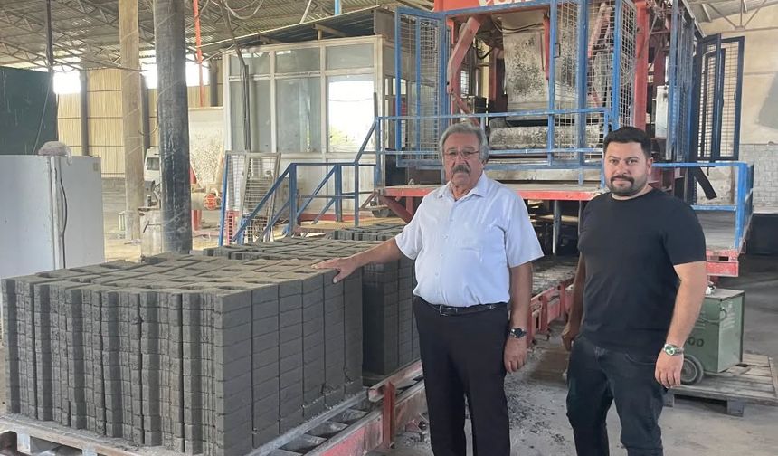 Avanos’ta Kilit Parke ve Bordür Üretimi Yeniden Başladı