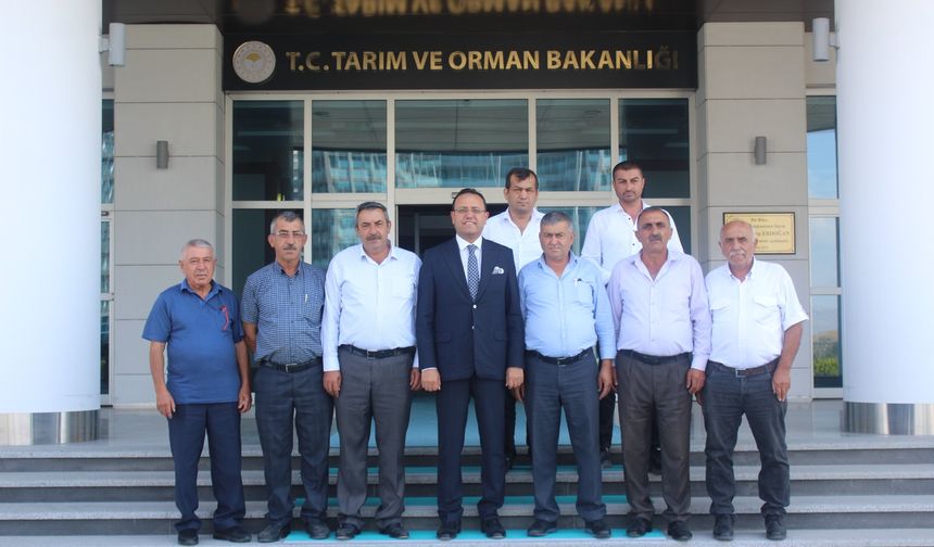 Nevşehir Ziraat Odası Başkanları Gizligider ve Bayraktar’ı Ziyaret Etti