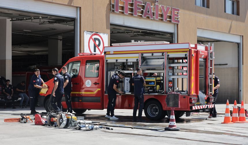 Nevşehir İtfaiyesinden Bakım Mesaisi