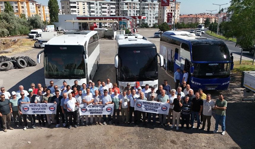 Nevşehir Memur-Sen, Ankara Yolunda!