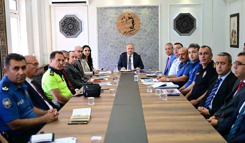 Vali Fidan'dan Hacıbektaş’ta Güvenlik Toplantısı