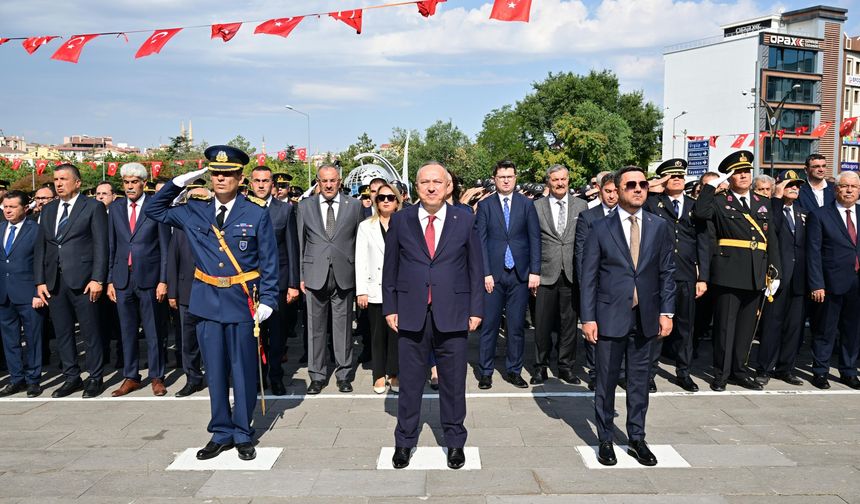 Nevşehir’de 30 Ağustos Zafer Bayramı’nın 103. Yıl Dönümü Kutlandı