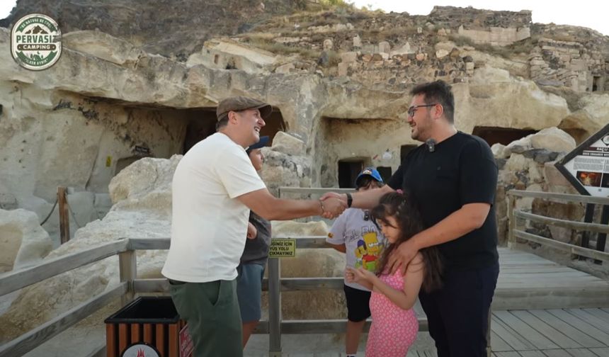 İlker Ayrık Kapadokya’da Baba-Çocuk Kampını Nevşehir’de Çekti