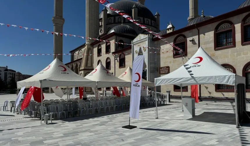 Nevşehir’de Kızılay 3 bin kişiye yemek verecek