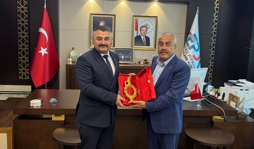 Türkeli Belediye Başkanı Demir’den EPDK Başkanı Yılmaz’a Ziyaret