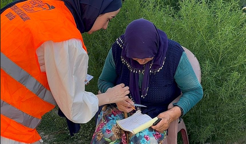 AK Parti Nevşehir Gençlik Kolları Köylerde Sahada
