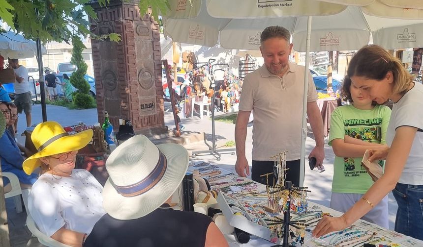 Kapadokya’nın renkleri Ortahisar panayırında