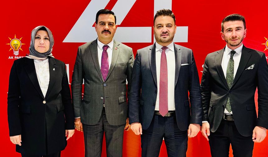 Nevşehir heyeti, AK Parti’nin 24. kuruluş yıl programında