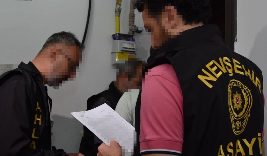 Nevşehir Polis ve Jandarma Temmuz Ayı Faaliyet Raporu