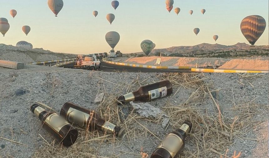 UNESCO Mirası Kapadokya’da Çöp Rezâleti!